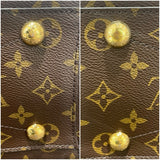 ルイ・ヴィトン LOUIS VUITTON モンテーニュMM M41056 ブラウン モノグラム レディース ハンドバッグ
