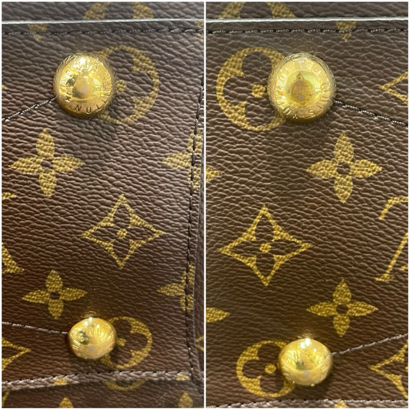 ルイ・ヴィトン LOUIS VUITTON モンテーニュMM M41056 ブラウン モノグラム レディース ハンドバッグ