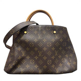 ルイ・ヴィトン LOUIS VUITTON モンテーニュMM M41056 ブラウン モノグラム レディース ハンドバッグ