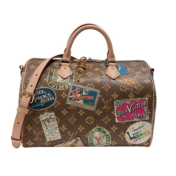 ルイ・ヴィトン LOUIS VUITTON スピーディ・バンドリエール30 フライト・モードコレクション M47087 モノグラム レディース ボストンバッグ
