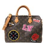 ルイ・ヴィトン LOUIS VUITTON モノグラム・パッチーズ スピーディバンドリエール30 M43989 モノグラム モノグラムキャンバス レディース ハンドバッグ