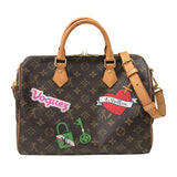 ルイ・ヴィトン LOUIS VUITTON モノグラム・パッチーズ スピーディバンドリエール30 M43989 モノグラム モノグラムキャンバス レディース ハンドバッグ