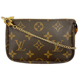 ルイ・ヴィトン LOUIS VUITTON ミニ・ポシェット・アクセソワール M58009 ブラウン モノグラム レディース ショルダーバッグ