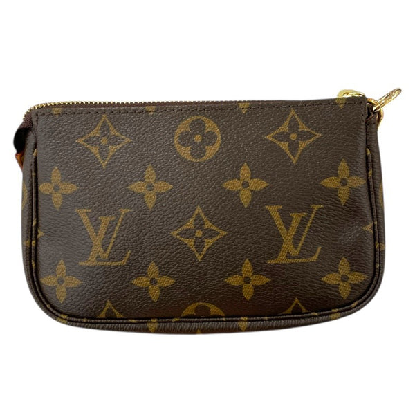 ルイ・ヴィトン LOUIS VUITTON ミニ・ポシェット・アクセソワール M58009 ブラウン モノグラム レディース ショルダーバッグ