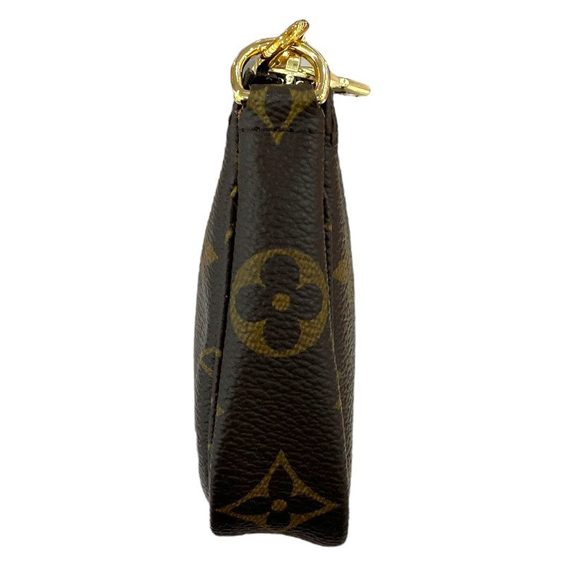 ルイ・ヴィトン LOUIS VUITTON ミニ・ポシェット・アクセソワール M58009 ブラウン モノグラム レディース ショルダーバッグ