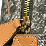 クリスチャン・ディオール Christian Dior トロッターダブルサドルハンドバッグ カーキ トロッターキャンバス レディース ハンドバッグ