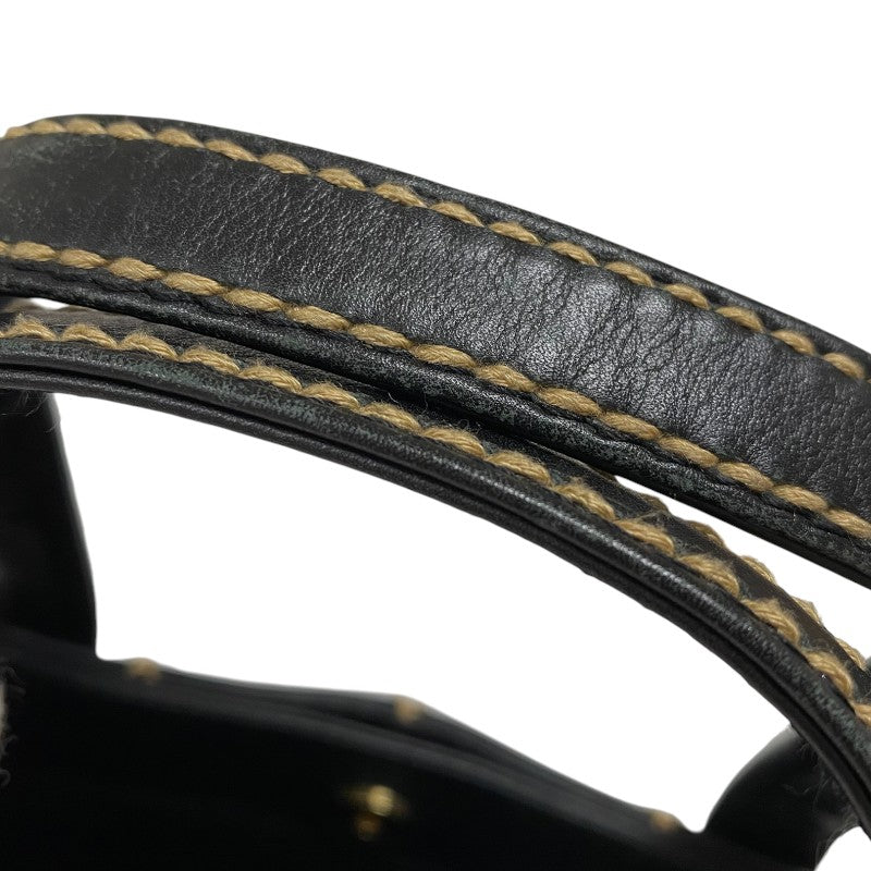 シャネル CHANEL ワイルドステッチ ハンドバッグ A18126 ブラック ゴールド金具 カーフ レディース トートバッグ