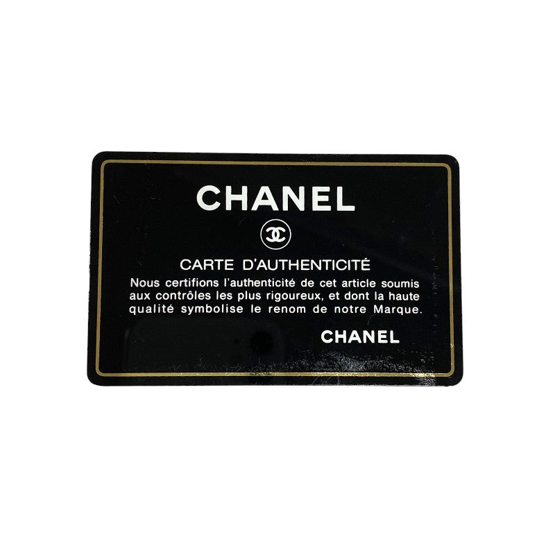 シャネル CHANEL ワイルドステッチ ハンドバッグ A18126 ブラック ゴールド金具 カーフ レディース トートバッグ