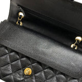 シャネル CHANEL マトラッセ25 A01112 ブラック ゴールド金具 キャビアスキン レディース ショルダーバッグ