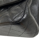 シャネル CHANEL マトラッセ25 A01112 ブラック ゴールド金具 キャビアスキン レディース ショルダーバッグ