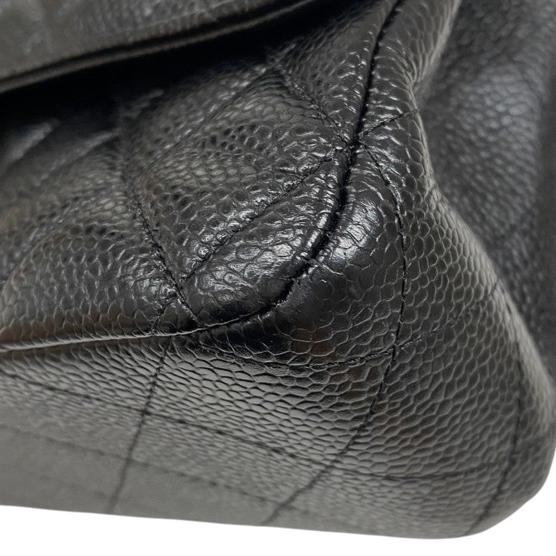 シャネル CHANEL マトラッセ25 A01112 ブラック ゴールド金具 キャビアスキン レディース ショルダーバッグ