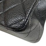シャネル CHANEL マトラッセ25 A01112 ブラック ゴールド金具 キャビアスキン レディース ショルダーバッグ