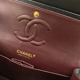 シャネル CHANEL マトラッセ25 A01112 ブラック ゴールド金具 キャビアスキン レディース ショルダーバッグ