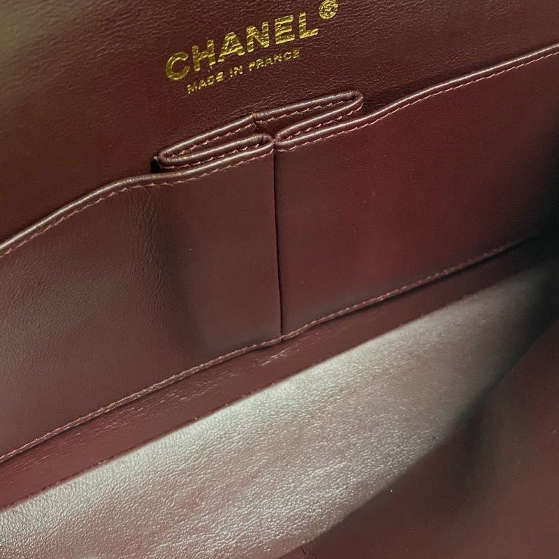 シャネル CHANEL マトラッセ25 A01112 ブラック ゴールド金具 キャビアスキン レディース ショルダーバッグ
