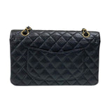 シャネル CHANEL マトラッセ25 A01112 ブラック ゴールド金具 キャビアスキン レディース ショルダーバッグ