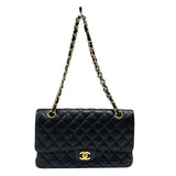 シャネル CHANEL マトラッセ25 A01112 ブラック ゴールド金具 キャビアスキン レディース ショルダーバッグ