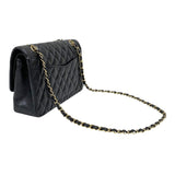 シャネル CHANEL マトラッセ25 A01112 ブラック ゴールド金具 キャビアスキン レディース ショルダーバッグ