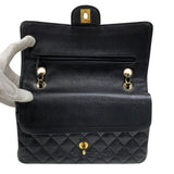 シャネル CHANEL マトラッセ25 A01112 ブラック ゴールド金具 キャビアスキン レディース ショルダーバッグ