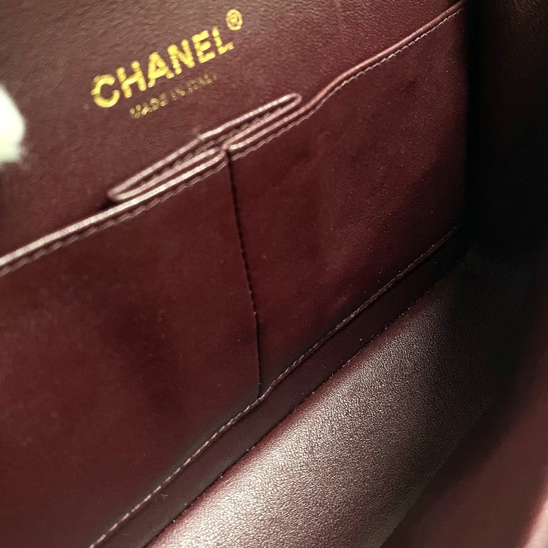 シャネル CHANEL マトラッセ25 A01112 ブラック ゴールド金具 キャビアスキン レディース ショルダーバッグ
