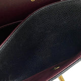 シャネル CHANEL マトラッセ25 A01112 ブラック ゴールド金具 キャビアスキン レディース ショルダーバッグ
