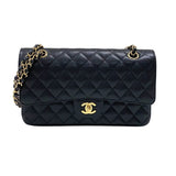 シャネル CHANEL マトラッセ25 A01112 ブラック ゴールド金具 キャビアスキン レディース ショルダーバッグ