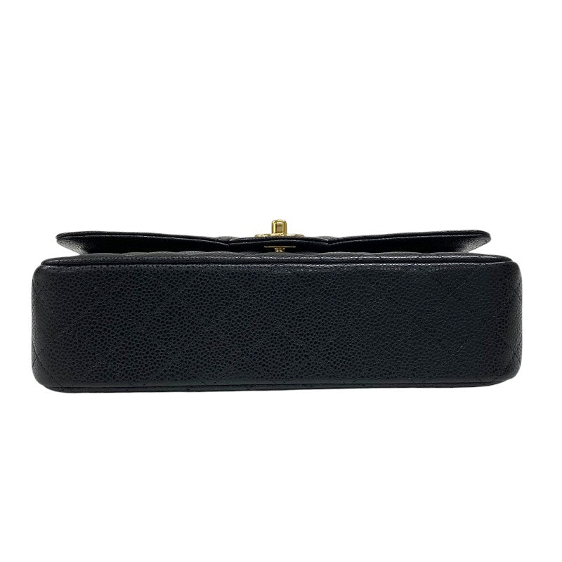 シャネル CHANEL マトラッセ25 A01112 ブラック ゴールド金具 キャビアスキン レディース ショルダーバッグ