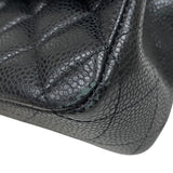 シャネル CHANEL マトラッセ25 A01112 ブラック ゴールド金具 キャビアスキン レディース ショルダーバッグ