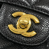 シャネル CHANEL マトラッセ25 A01112 ブラック ゴールド金具 キャビアスキン レディース ショルダーバッグ