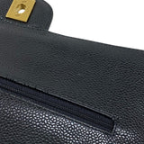 シャネル CHANEL マトラッセ25 A01112 ブラック ゴールド金具 キャビアスキン レディース ショルダーバッグ
