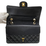 シャネル CHANEL マトラッセ25 A01112 ブラック ゴールド金具 キャビアスキン レディース ショルダーバッグ