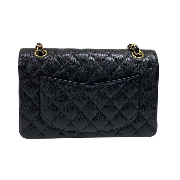シャネル CHANEL マトラッセ23 A01113 ブラック ゴールド金具 キャビアスキン レディース ショルダーバッグ