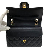 シャネル CHANEL マトラッセ23 A01113 ブラック ゴールド金具 キャビアスキン レディース ショルダーバッグ