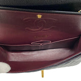 シャネル CHANEL マトラッセ23 A01113 ブラック ゴールド金具 キャビアスキン レディース ショルダーバッグ