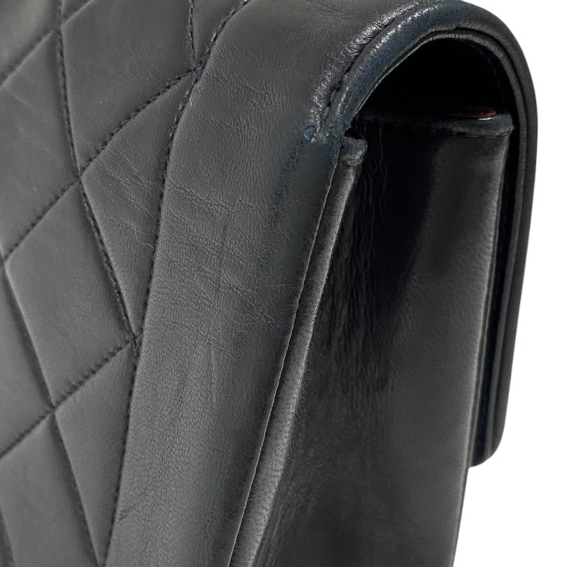 シャネル CHANEL ダイアナ22 A01164 2番台 ブラック ゴールド金具 ラムスキン レディース ショルダーバッグ