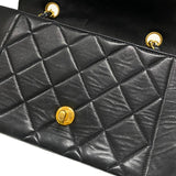 シャネル CHANEL ダイアナ22 A01164 2番台 ブラック ゴールド金具 ラムスキン レディース ショルダーバッグ