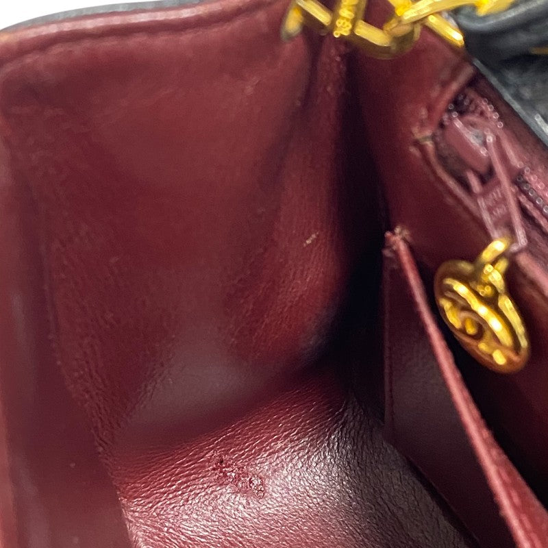 シャネル CHANEL ダイアナ22 A01164 2番台 ブラック ゴールド金具 ラムスキン レディース ショルダーバッグ