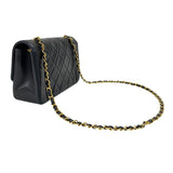 シャネル CHANEL ダイアナ22 A01164 2番台 ブラック ゴールド金具 ラムスキン レディース ショルダーバッグ