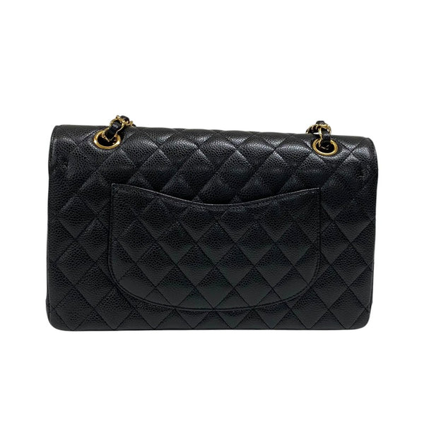 シャネル CHANEL マトラッセ25 A01112 ブラック ゴールド金具 キャビアスキン レディース ショルダーバッグ