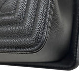 シャネル CHANEL ボーイシャネル20 A67085 ブラック ゴールド金具 キャビアスキン レディース ショルダーバッグ