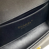 シャネル CHANEL ボーイシャネル20 A67085 ブラック ゴールド金具 キャビアスキン レディース ショルダーバッグ