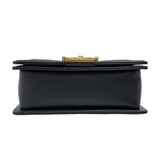 シャネル CHANEL ボーイシャネル20 A67085 ブラック ゴールド金具 キャビアスキン レディース ショルダーバッグ