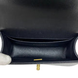 シャネル CHANEL ボーイシャネル20 A67085 ブラック ゴールド金具 キャビアスキン レディース ショルダーバッグ