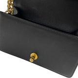 シャネル CHANEL ボーイシャネル20 A67085 ブラック ゴールド金具 キャビアスキン レディース ショルダーバッグ