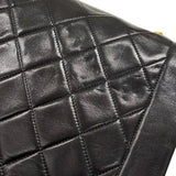 シャネル CHANEL ダイアナ25 A01165 2番台 ブラック ゴールド金具 ラムスキン レディース ショルダーバッグ