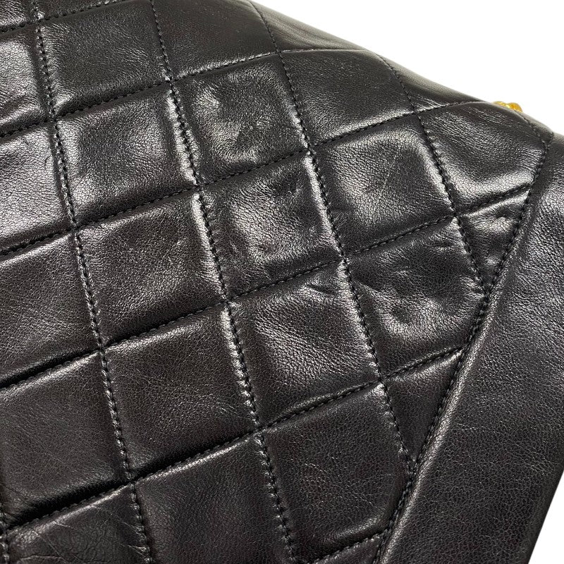 シャネル CHANEL ダイアナ25 A01165 2番台 ブラック ゴールド金具 ラムスキン レディース ショルダーバッグ