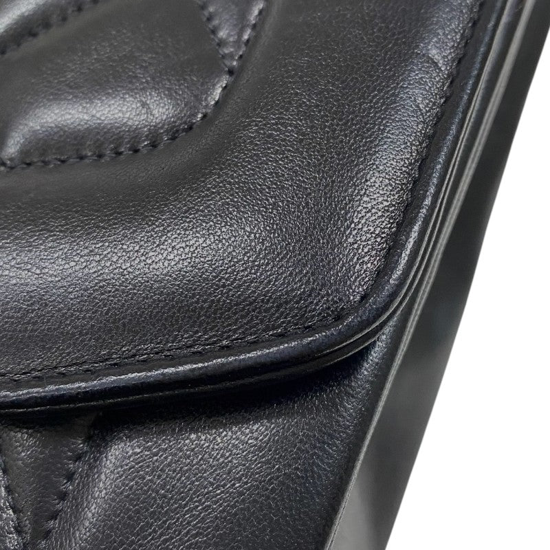 シャネル CHANEL ダイアナ25 A01165 2番台 ブラック ゴールド金具 ラムスキン レディース ショルダーバッグ