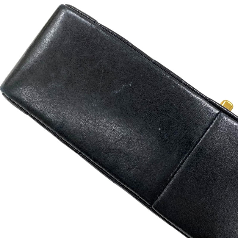 シャネル CHANEL ダイアナ25 A01165 2番台 ブラック ゴールド金具 ラムスキン レディース ショルダーバッグ