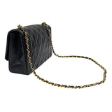シャネル CHANEL ダイアナ25 A01165 2番台 ブラック ゴールド金具 ラムスキン レディース ショルダーバッグ