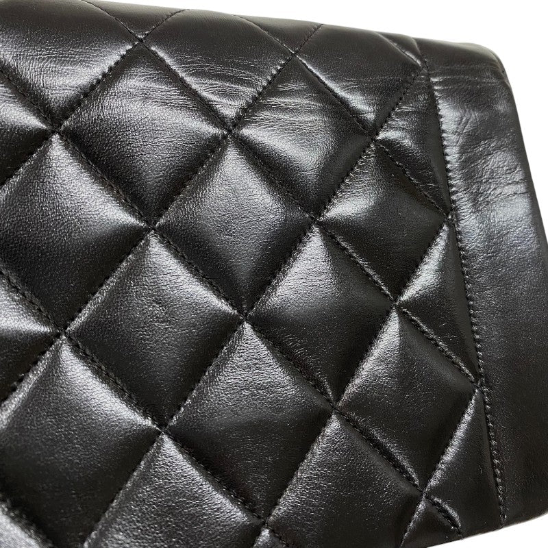 シャネル CHANEL ダイアナ22 A01164 3番台 ブラック ゴールド金具 ラムスキン レディース ショルダーバッグ