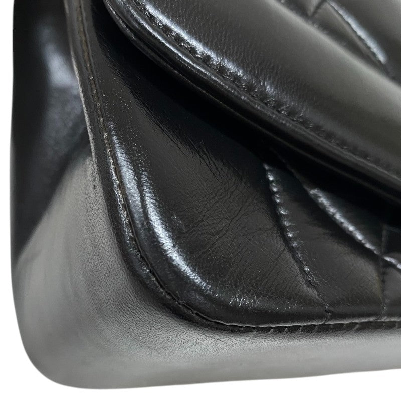 シャネル CHANEL ダイアナ22 A01164 3番台 ブラック ゴールド金具 ラムスキン レディース ショルダーバッグ